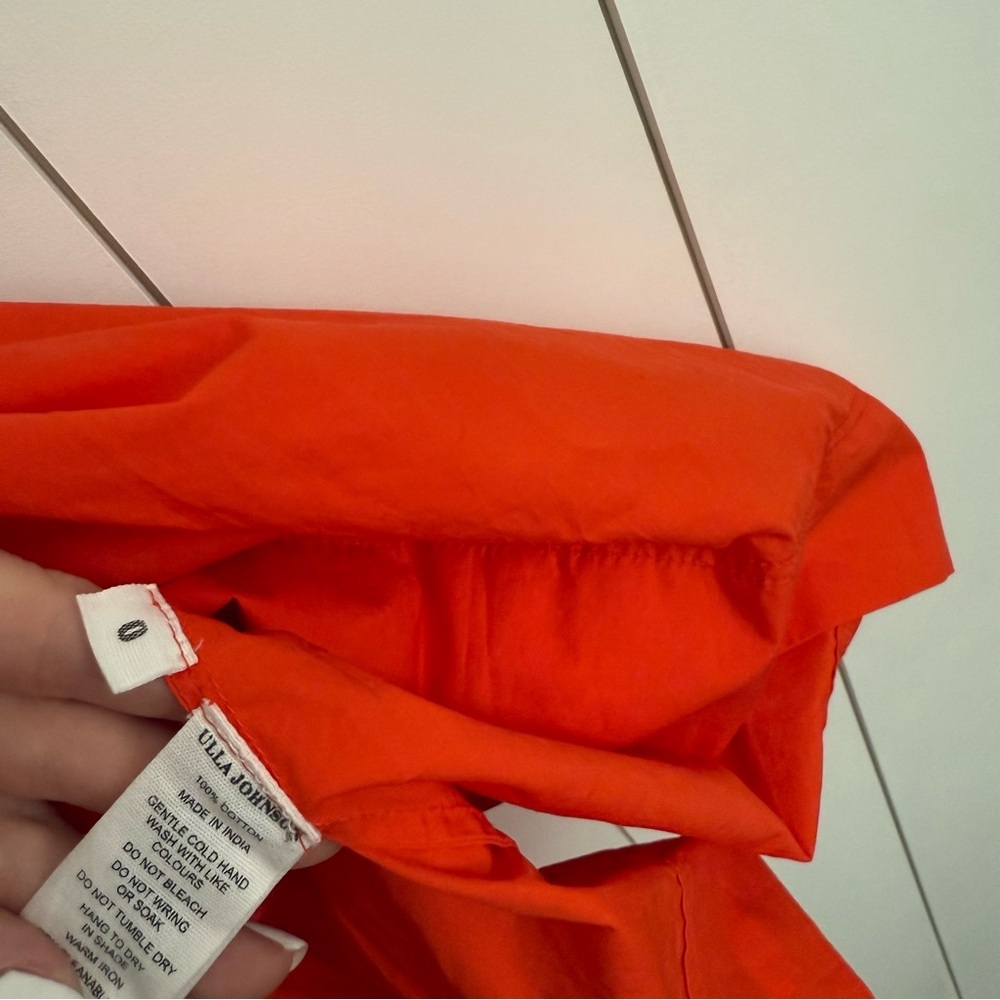 Ulla Johnson Ruffle Sleeve Corset Midi Dress - Picture 3 of 4